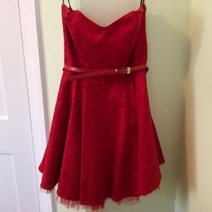 Little Red Cocktail Dress